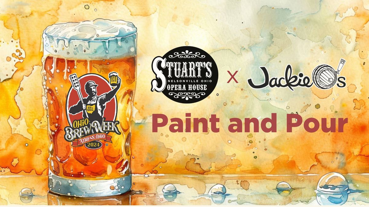 July Paint and Pour at Jackie O's Taproom