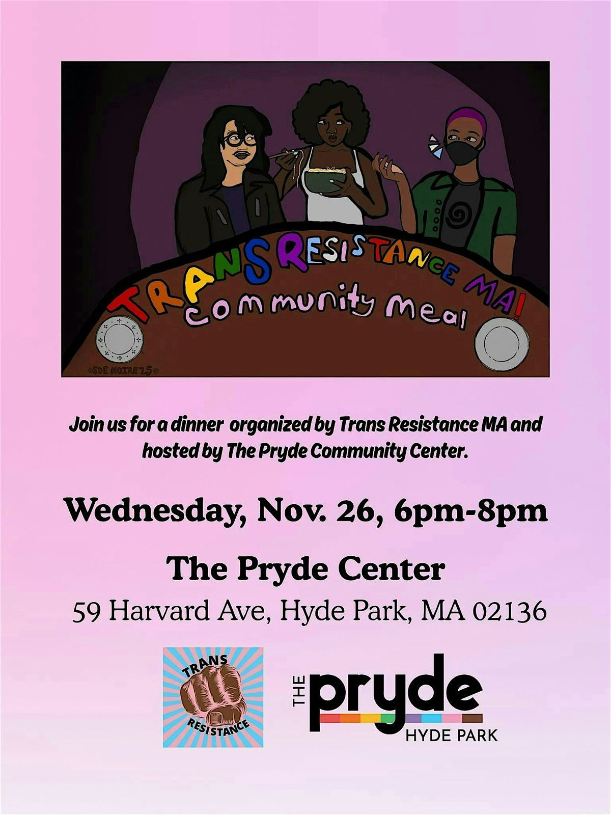 Community Meal - Trans Resistance MA