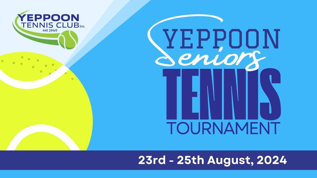 Yeppoon Seniors Tennis Tournament 2024