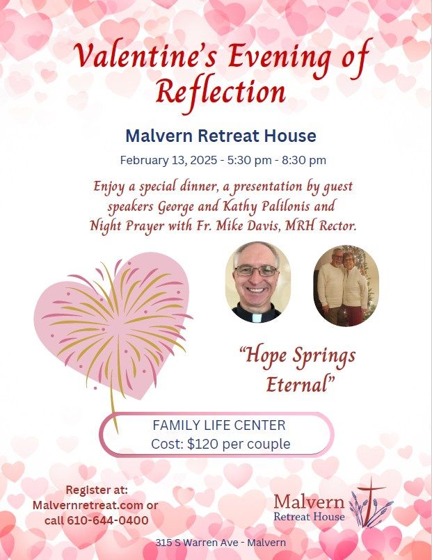 Valentine's Evening of Reflection