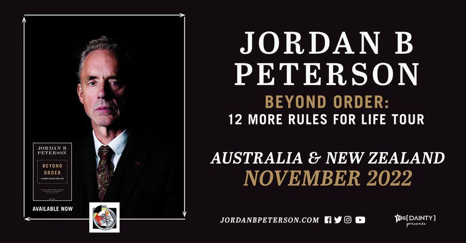 Dr. Jordan Peterson - Beyond Order: 12 More Rules for Life Tour [Perth]
