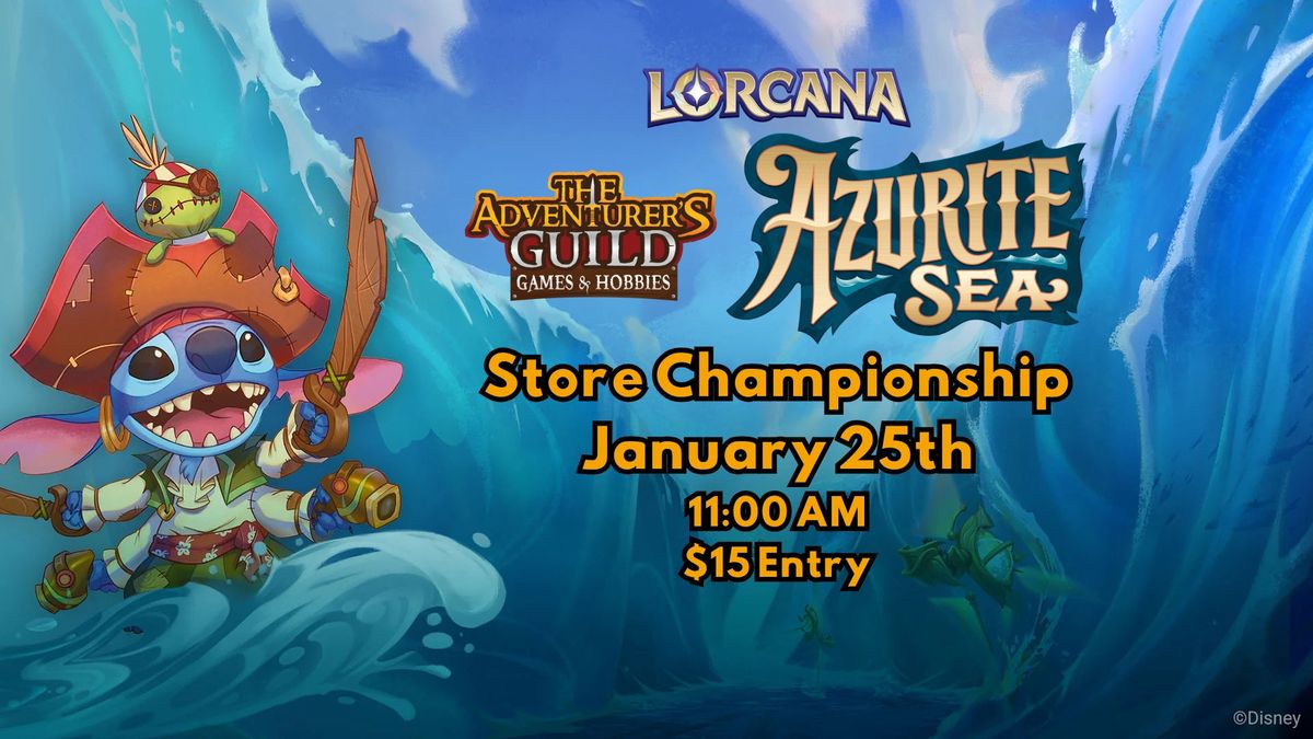 Disney Lorcana TCG: Azurite Sea Championship 