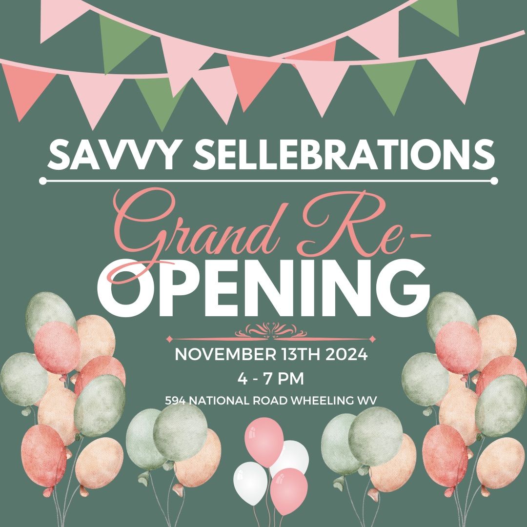 Savvy Sellebrations Grand Re-Opening Botox party!\ufe0f\ud83c\udf89\ud83e\udd73