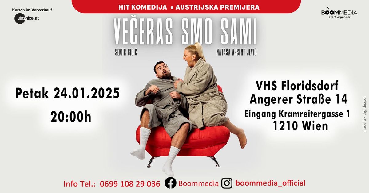 Predstava  \u201cVe\u010deras smo sami\u201d - Wien