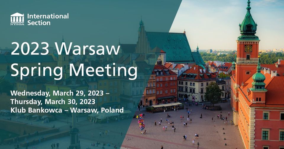 2023 Warsaw Spring Meeting