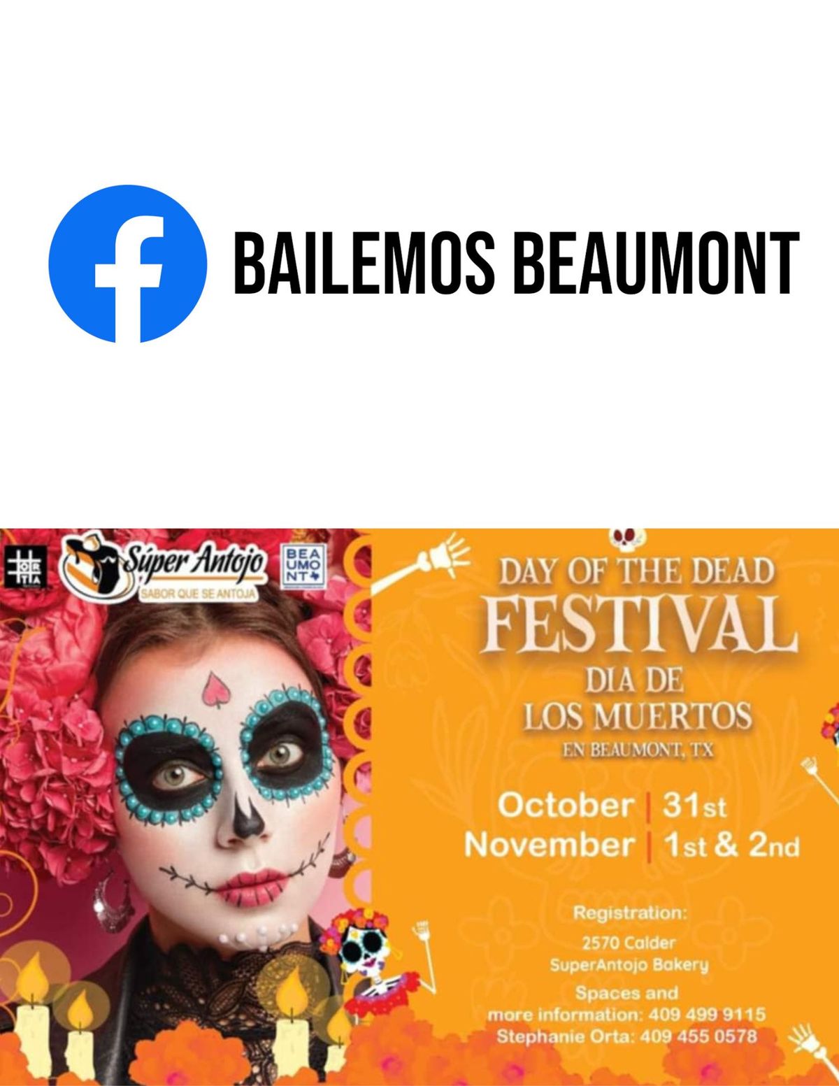 Salsa At "The Day of The Dead Festival"