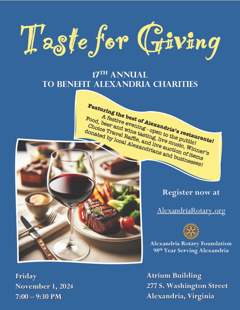 17th Annual Taste for Giving Event!