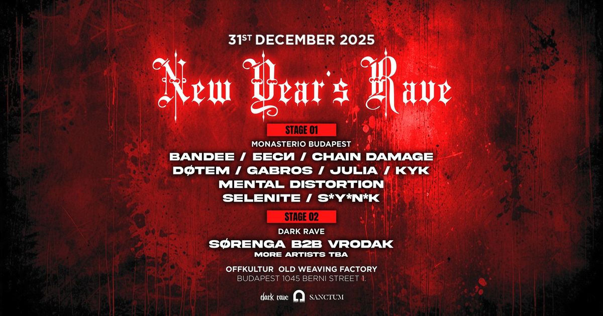 NEW YEAR'S RAVE 2025 | Offkultur Old Weaving Factory Budapest