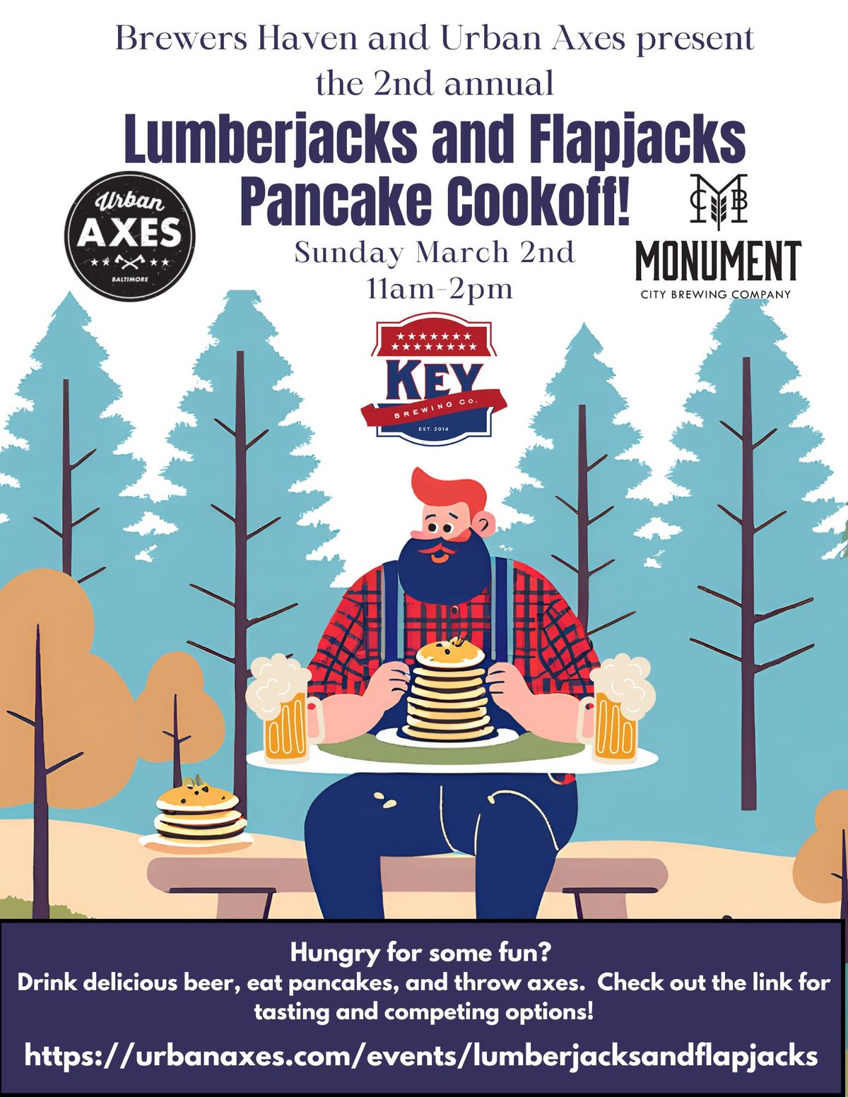 2nd Annual Lumberjacks and Flapjacks Cookoff