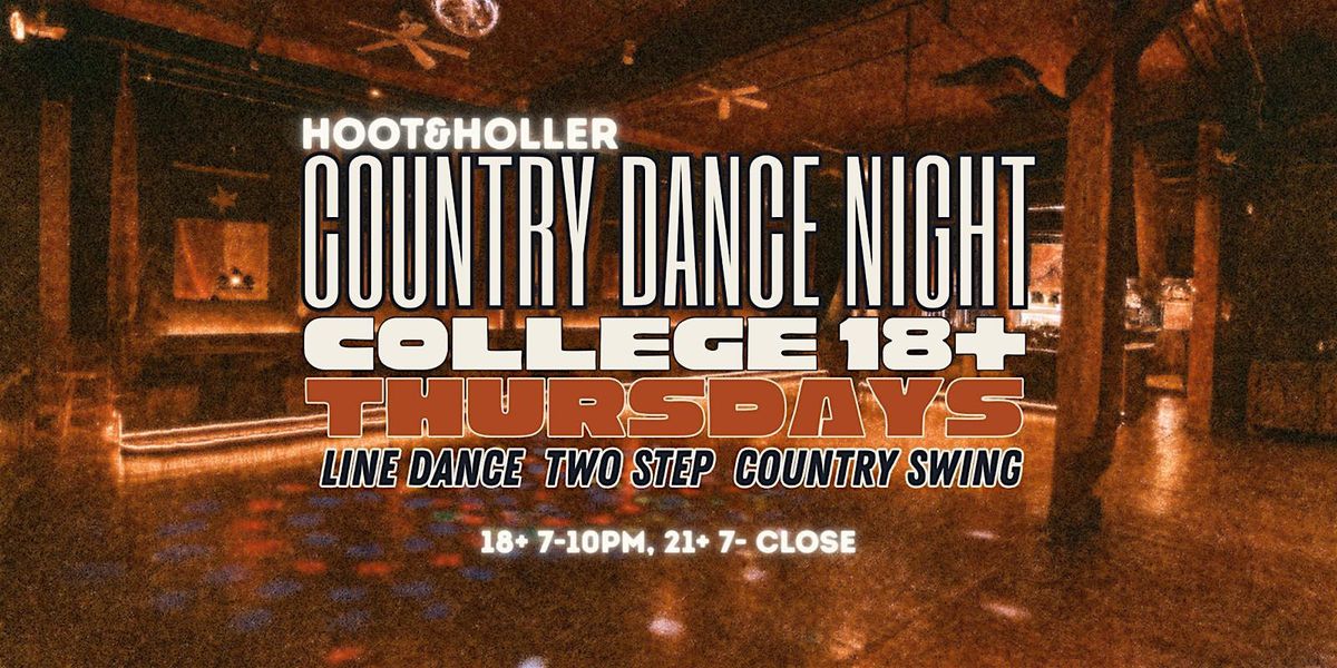 Copy of Hoot&Holler: College Night