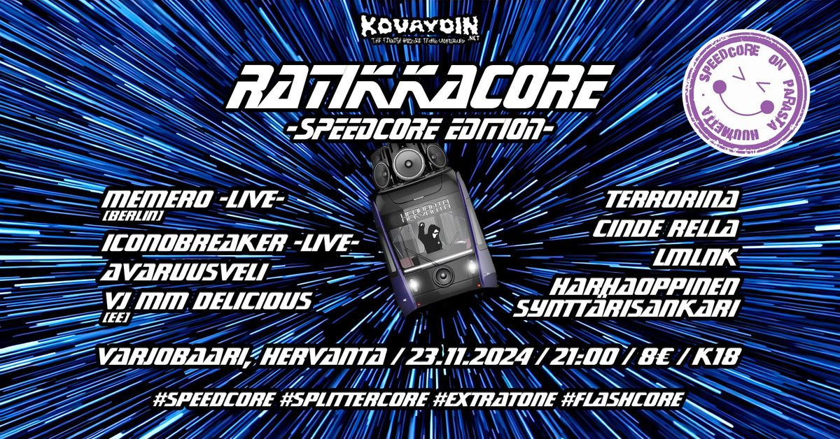 KovaydinNET - Ratikkacore: Speedcore Edition