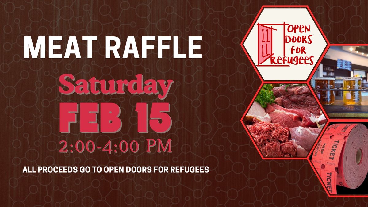 Meat Raffle with Open Doors for Refugees