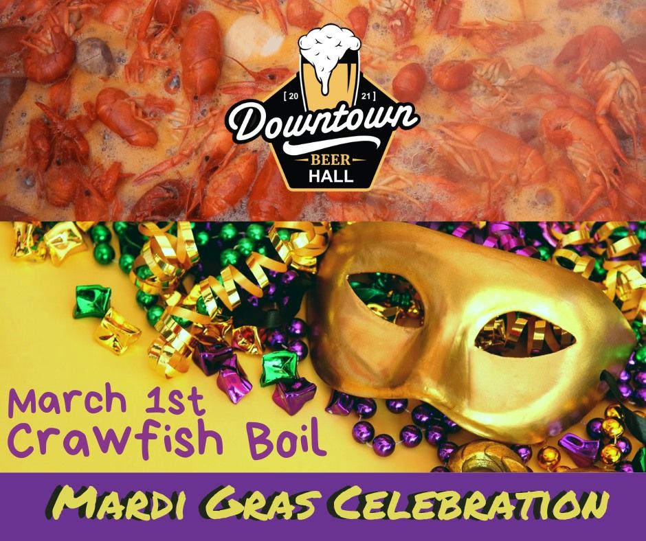 Mardi Gras Celebration Crawfish Boil 