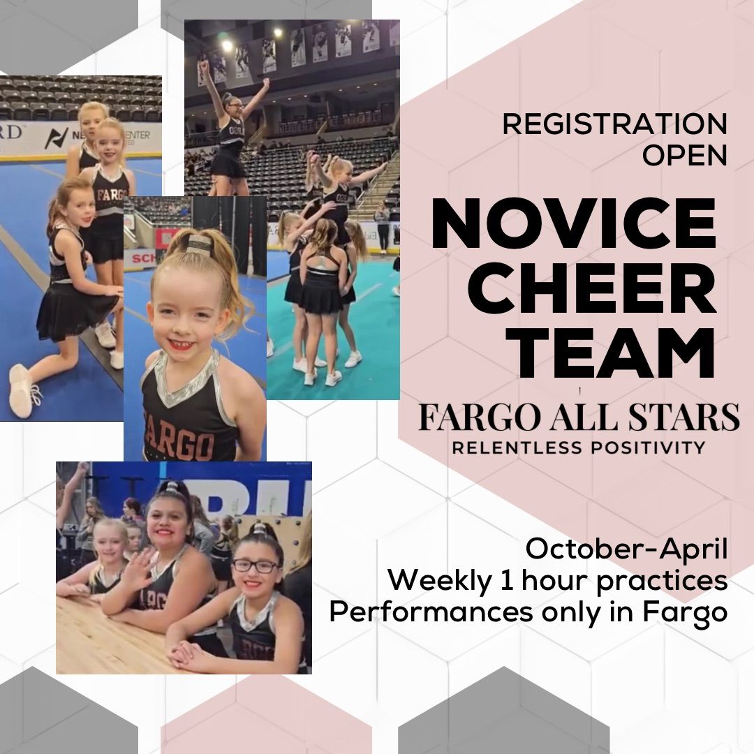 Novice Cheer Team 