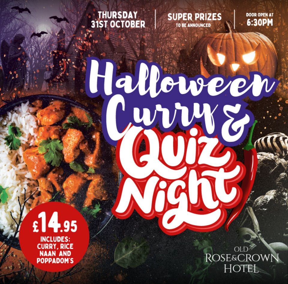 Halloween Quiz and Curry Night