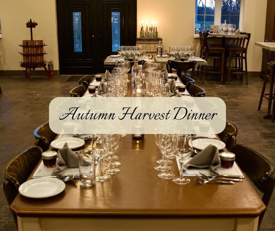 Winemaker Hosted Harvest Wine Pairing Dinner