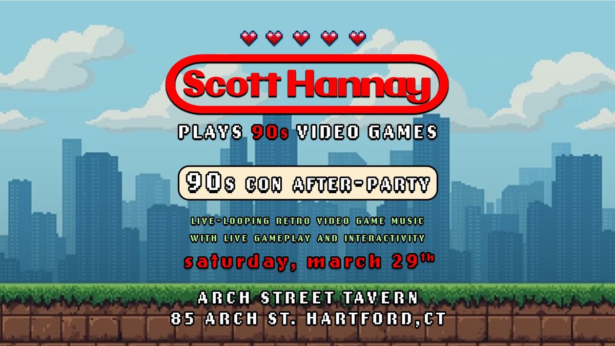 Scott Hannay Plays 90s Video Games! 90s Con After-Party