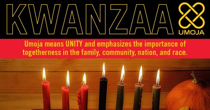 Celebrate Kwanzaa (Umoja) \u2014 Family Day