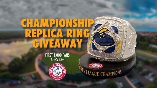 Championship Replica Ring Giveaway!