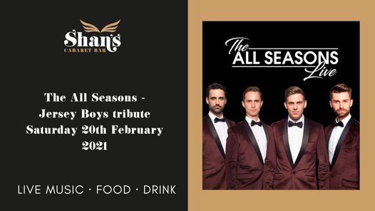 Jersey Boys tribute - 'The All Seasons'