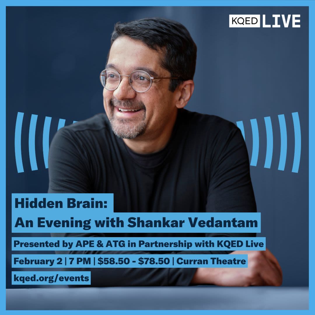 Hidden Brain Live: Shankar Vedantam