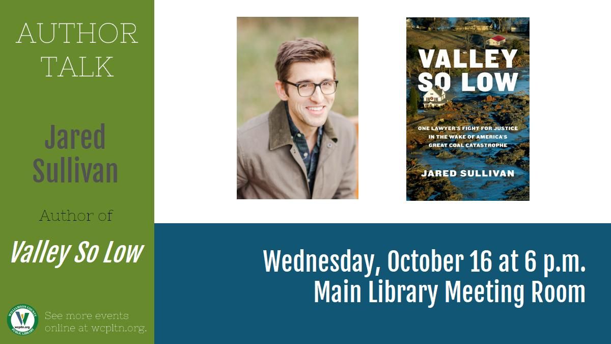 Author Talk with Jared Sullivan