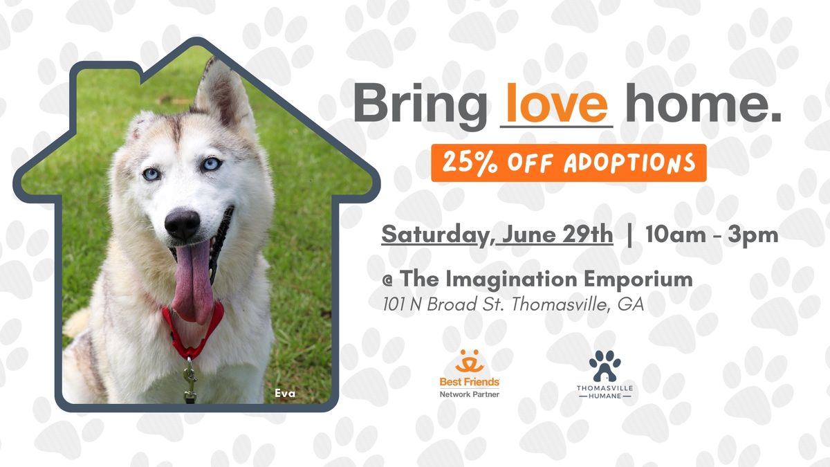 Bring Love Home Adoption Event