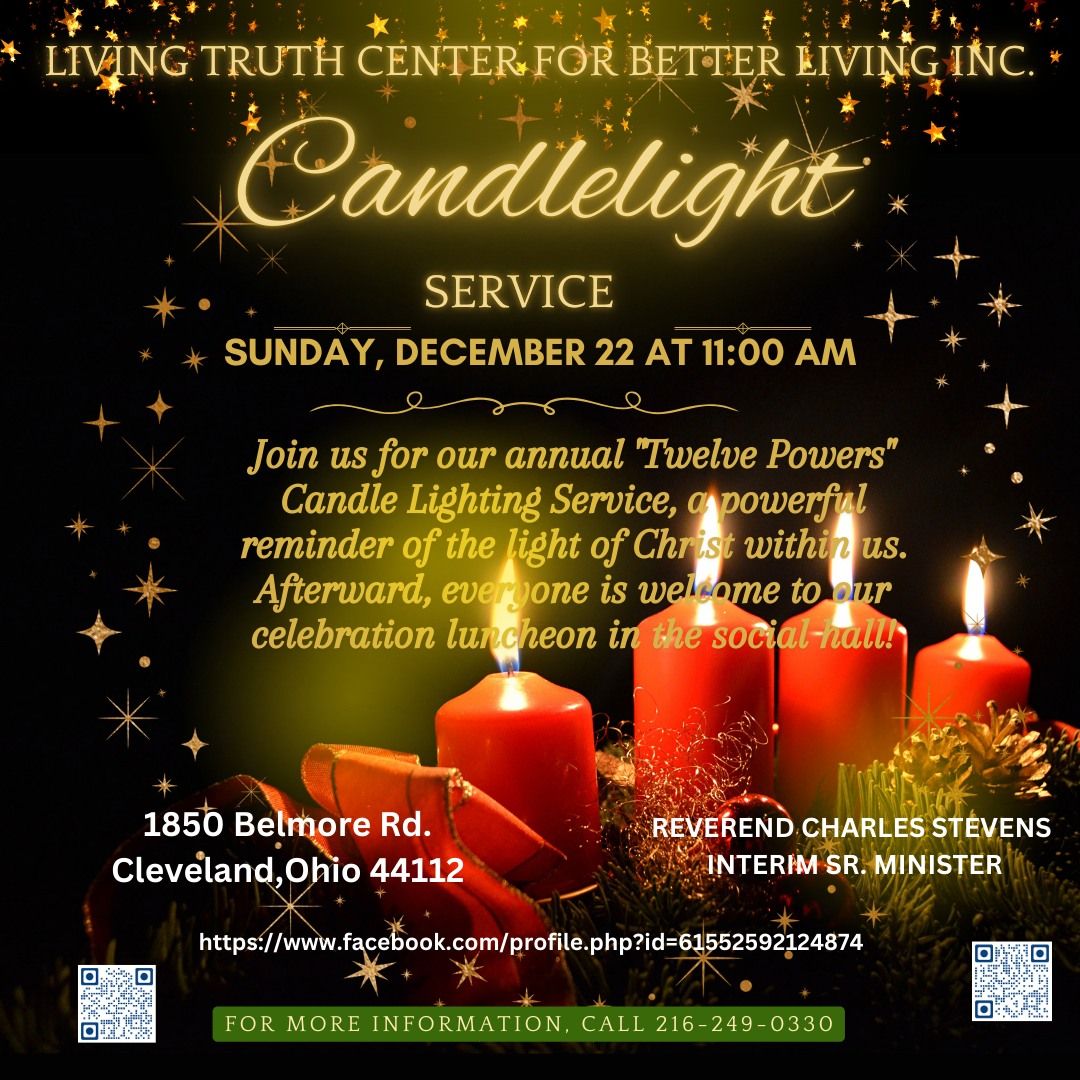 Candlelight Service December 22, 2024