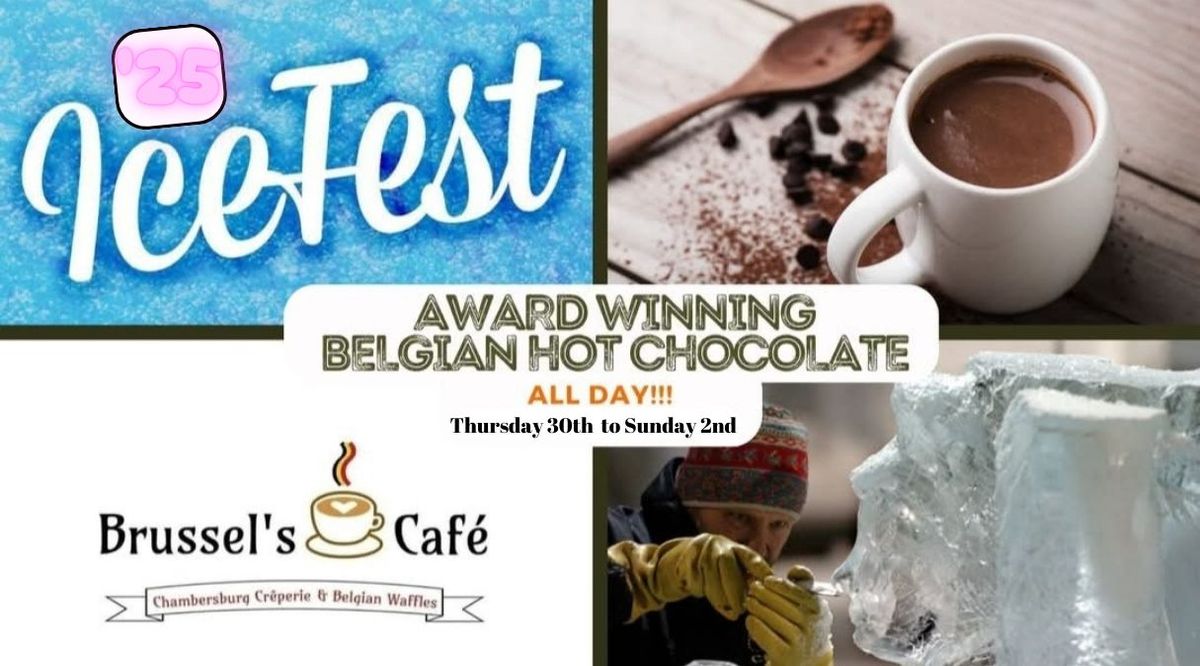 Belgian Hot Cocoa @ Brussels Ice Fest Downtown