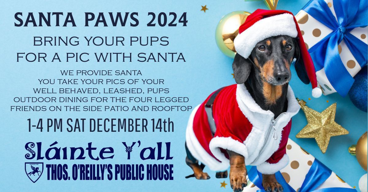 SANTA PAWS 2024