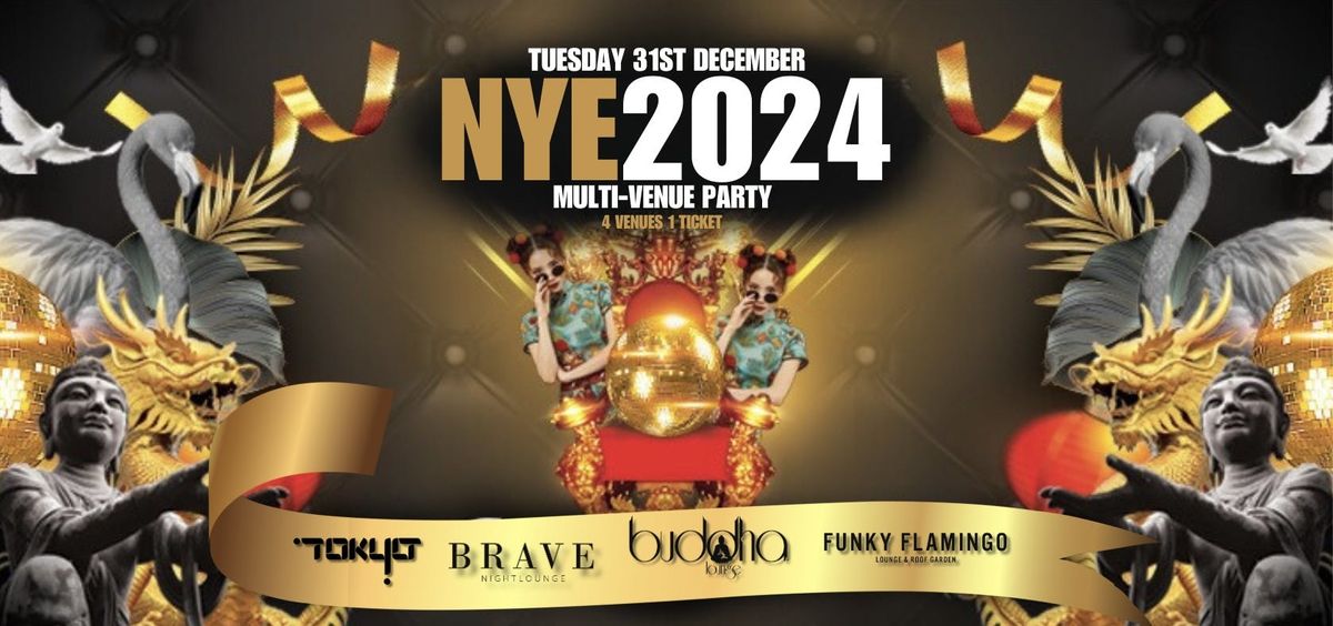 New Years Eve 2024 | Southampton | 4 x Venues x 1 Ticket