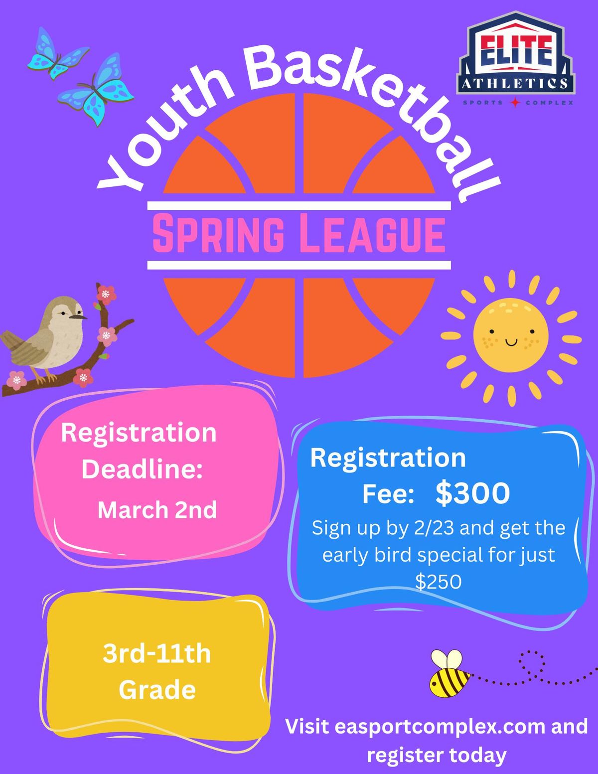 Youth Spring League Registration