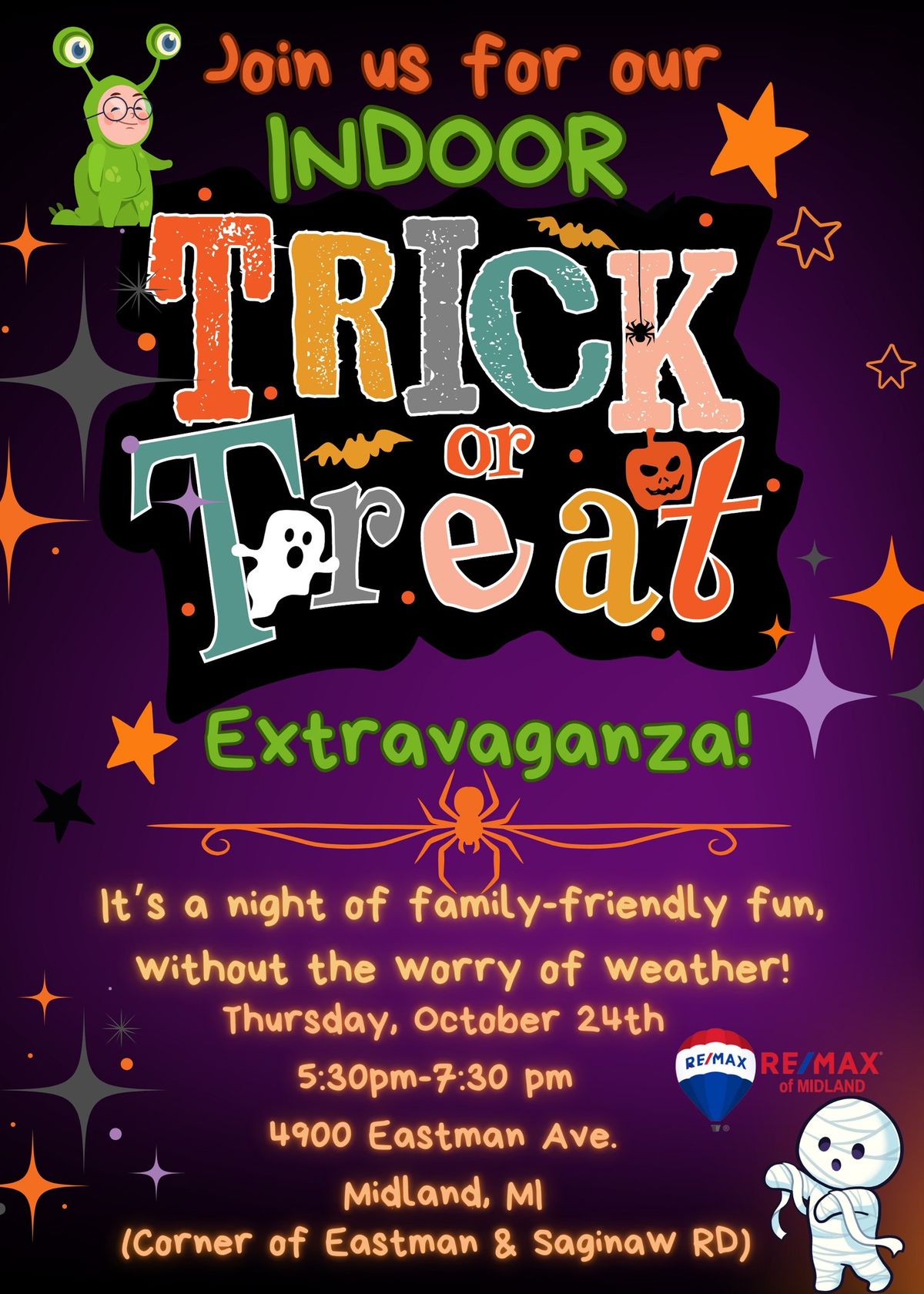 Indoor Trick or Treat Extravaganza \ud83d\udc7b