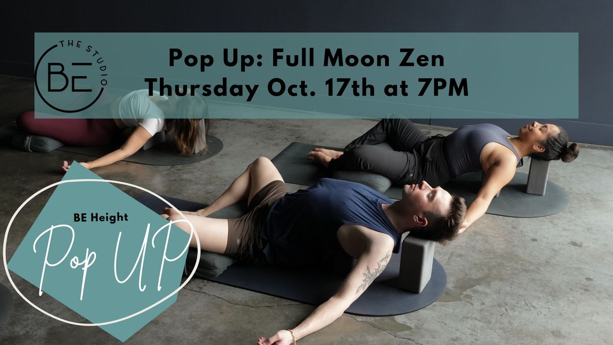 Pop Up: Full Moon Zen