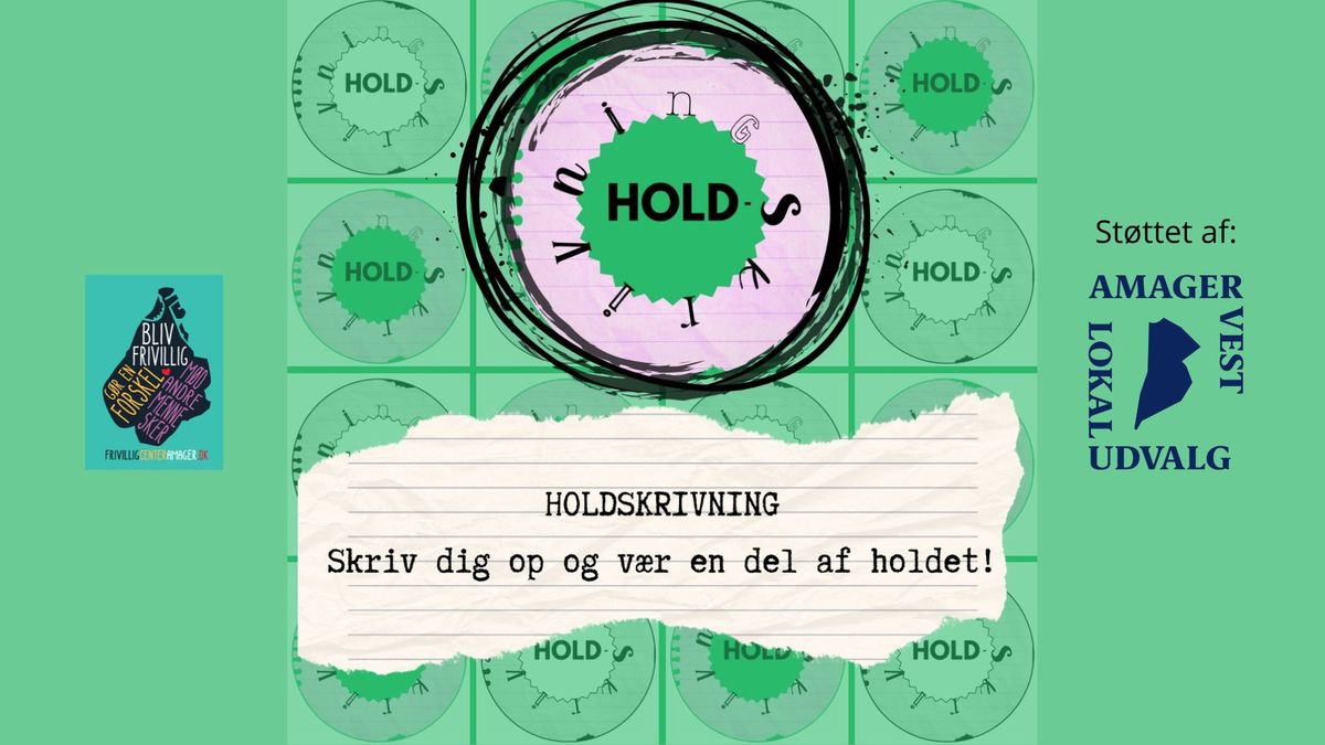 Holdskrivning