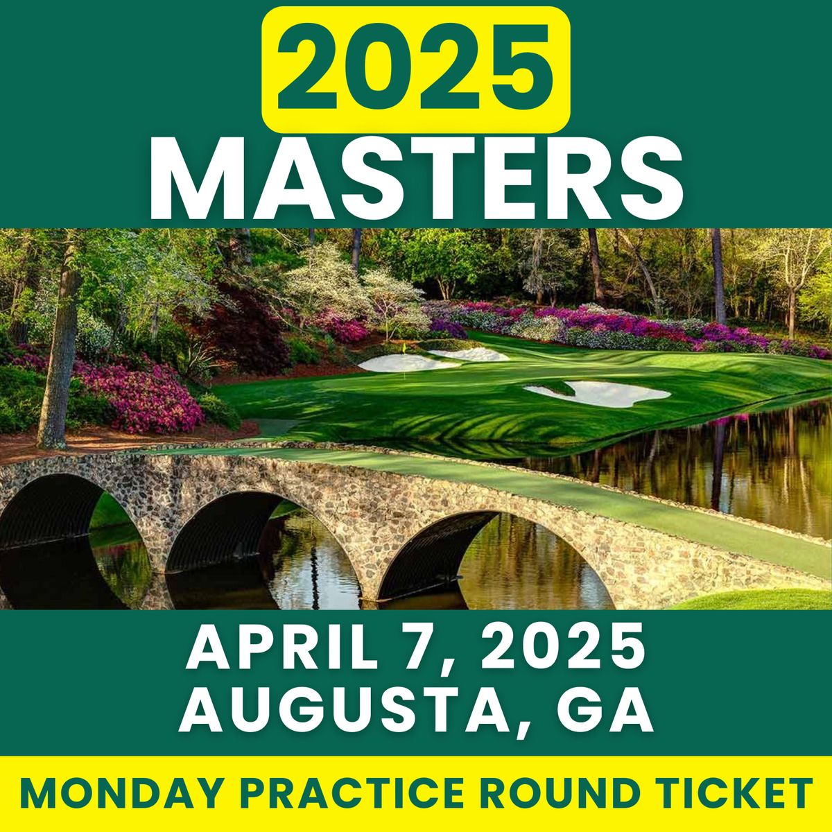 2025 Masters Golf Tournament - Practice Round