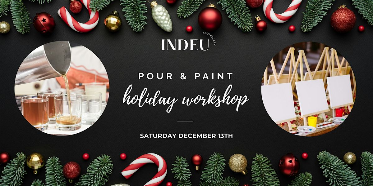 Candle & Paint: Pour + Paint Workshop