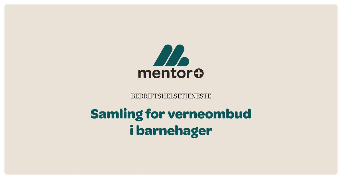 Samling for verneombud i barnehager