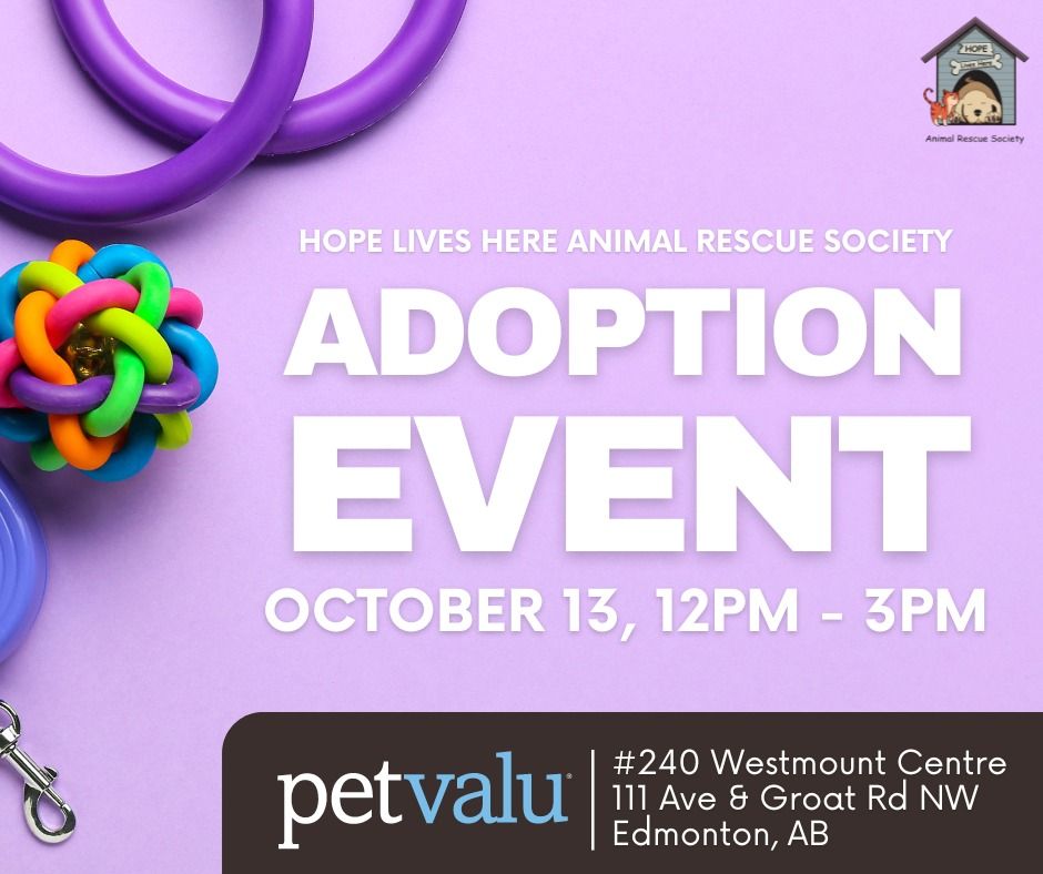 Adoption Event | Pet Valu Westmount