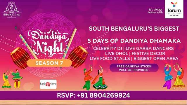 South Bengaluru's Biggest Dandiya Night Season 7