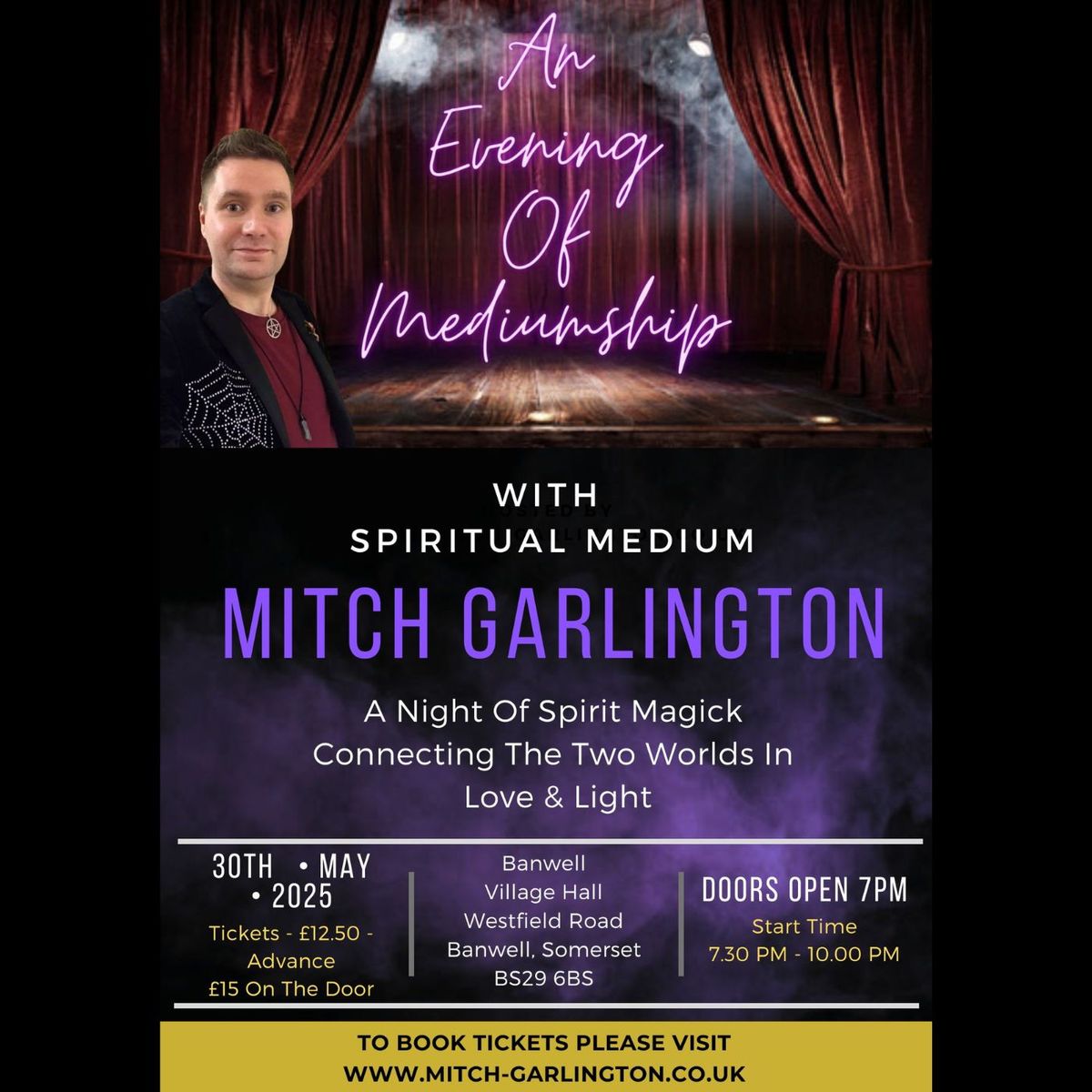 An Evening Of Mediumship With Mitch Garlington - Banwell