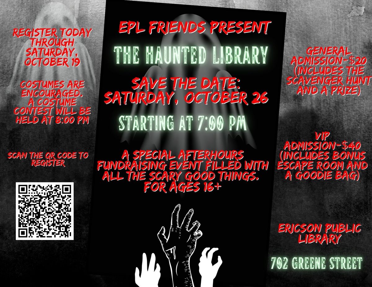 Haunted Library---Update CANCELLED