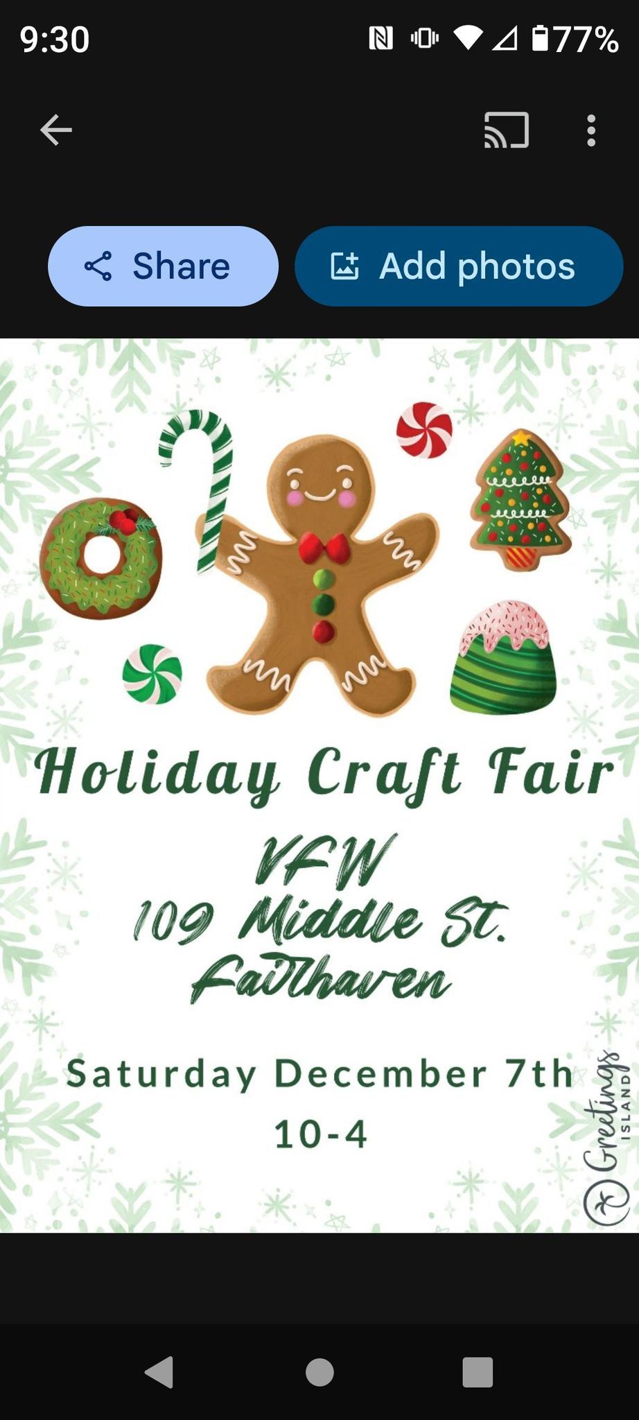 Holiday Craft Fair