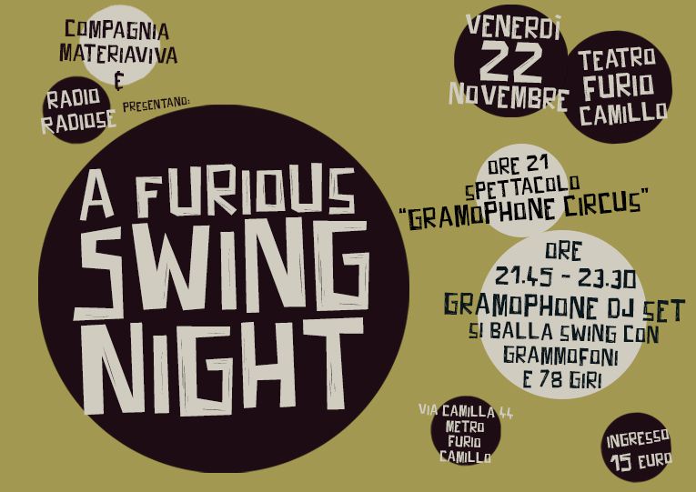 A Furious Swing Night - Circus edition