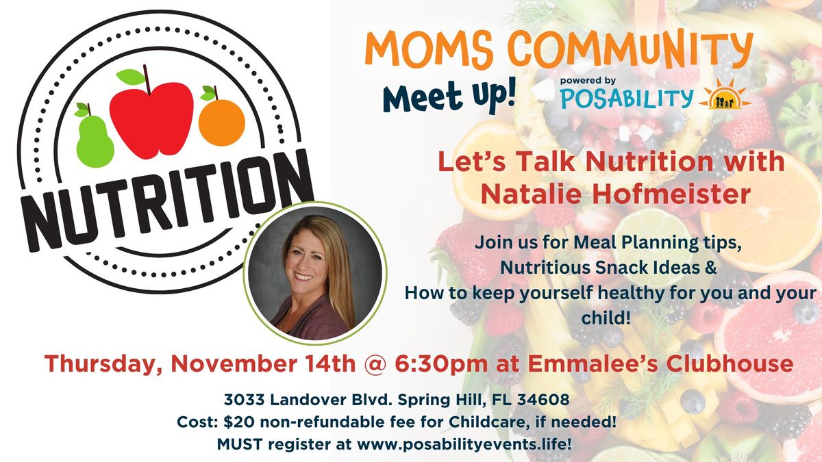 Moms\u2019 Community Meet Up 