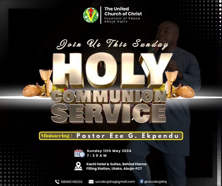 ? Join us for a Special Holy Communion Service this Sunday! ?