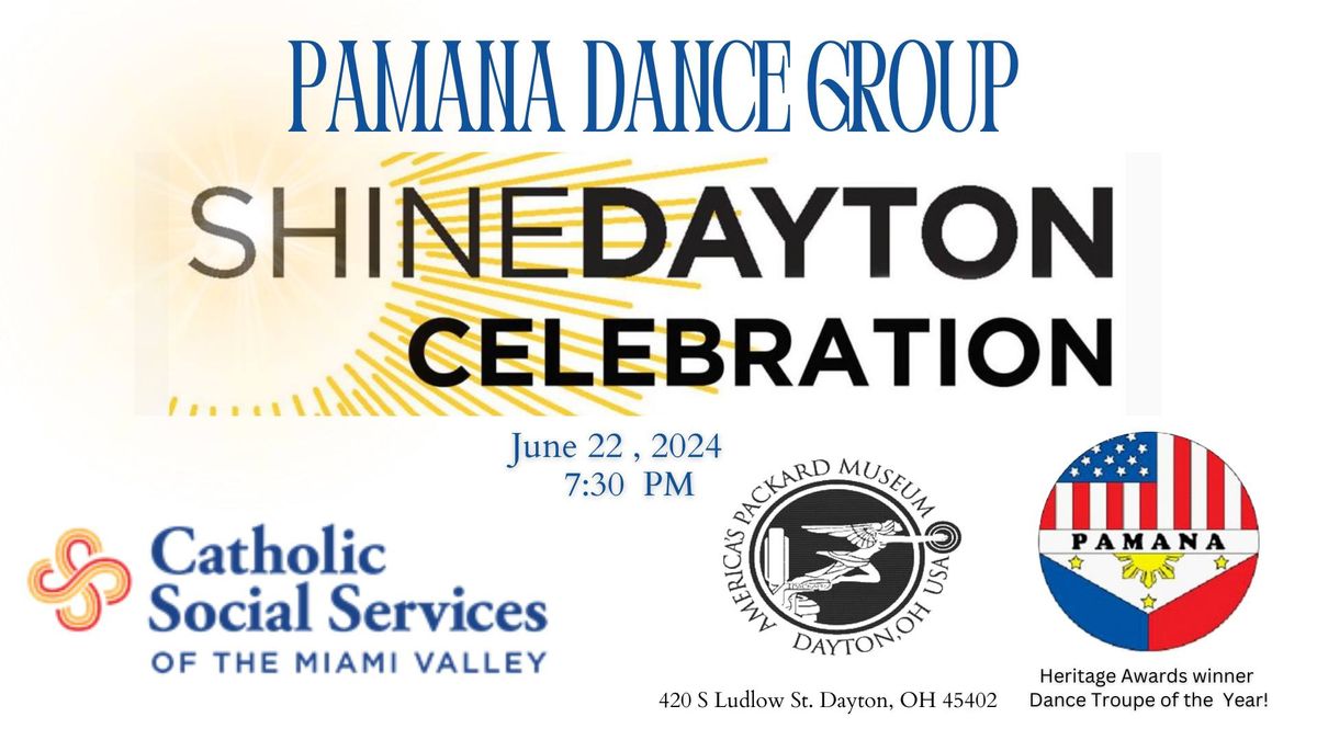 Pamana Dance Group at Shine Dayton Celebration