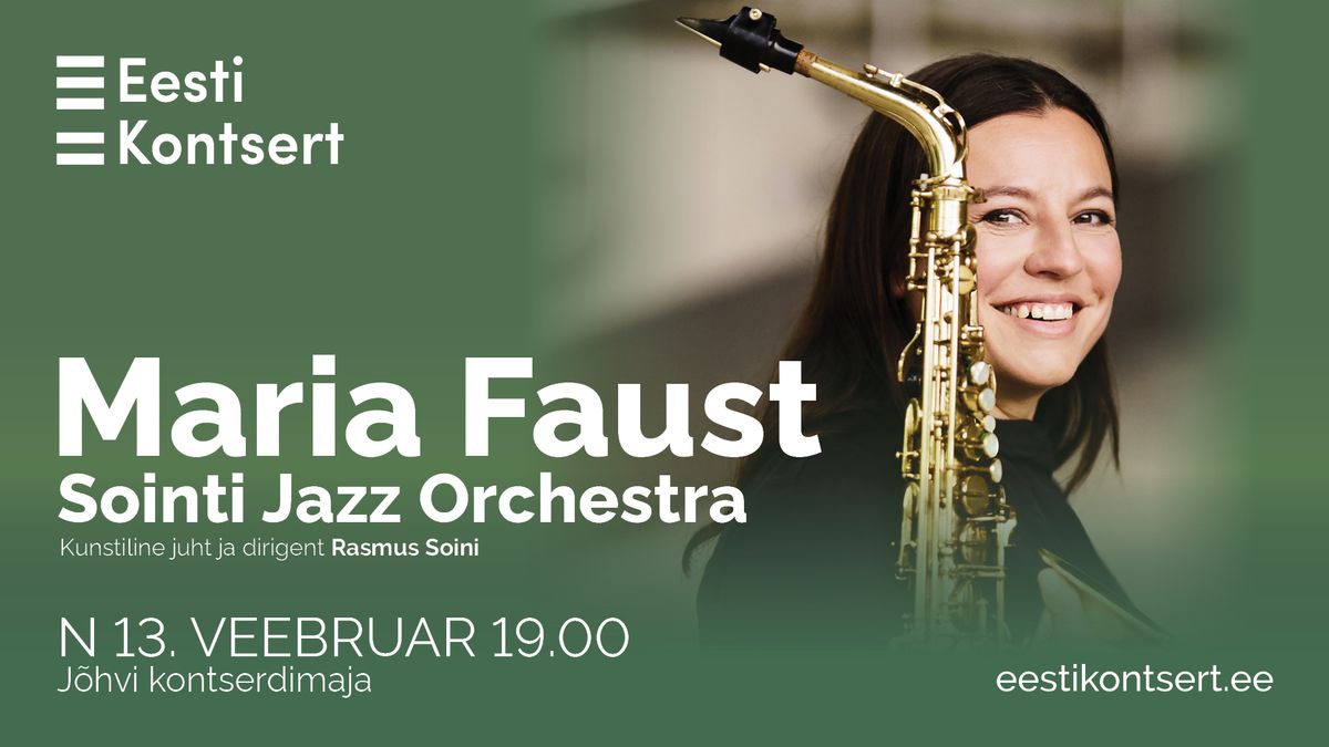 Maria Faust ja Sointi Jazz Orchestra