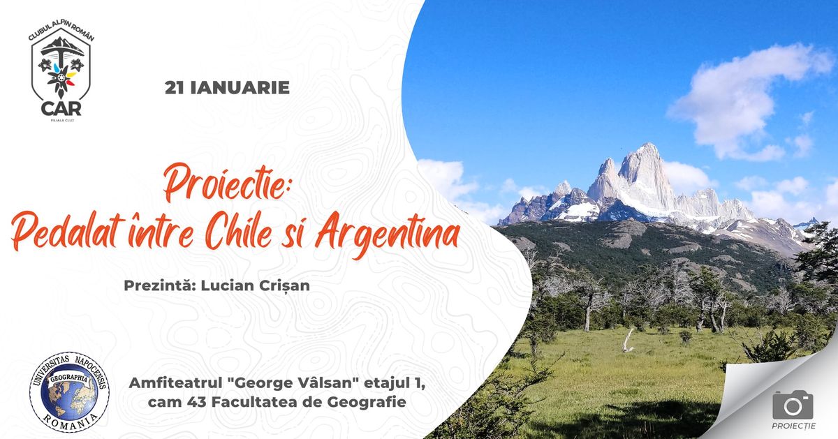  Proiec\u021bie: Pedalat \u00eentre Chile \u0219i Argentina - Lucian Cri\u0219an