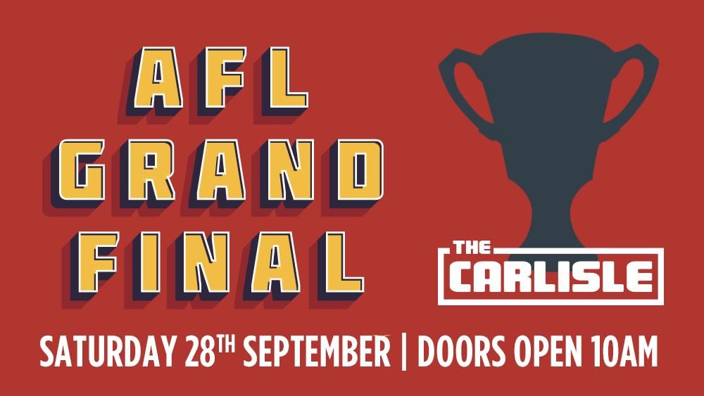 AFL Grand Final Day @ The Carlisle